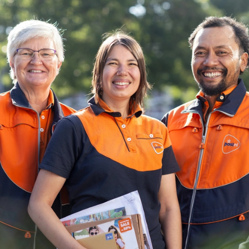 Postal courier Alkmaar PostNL
